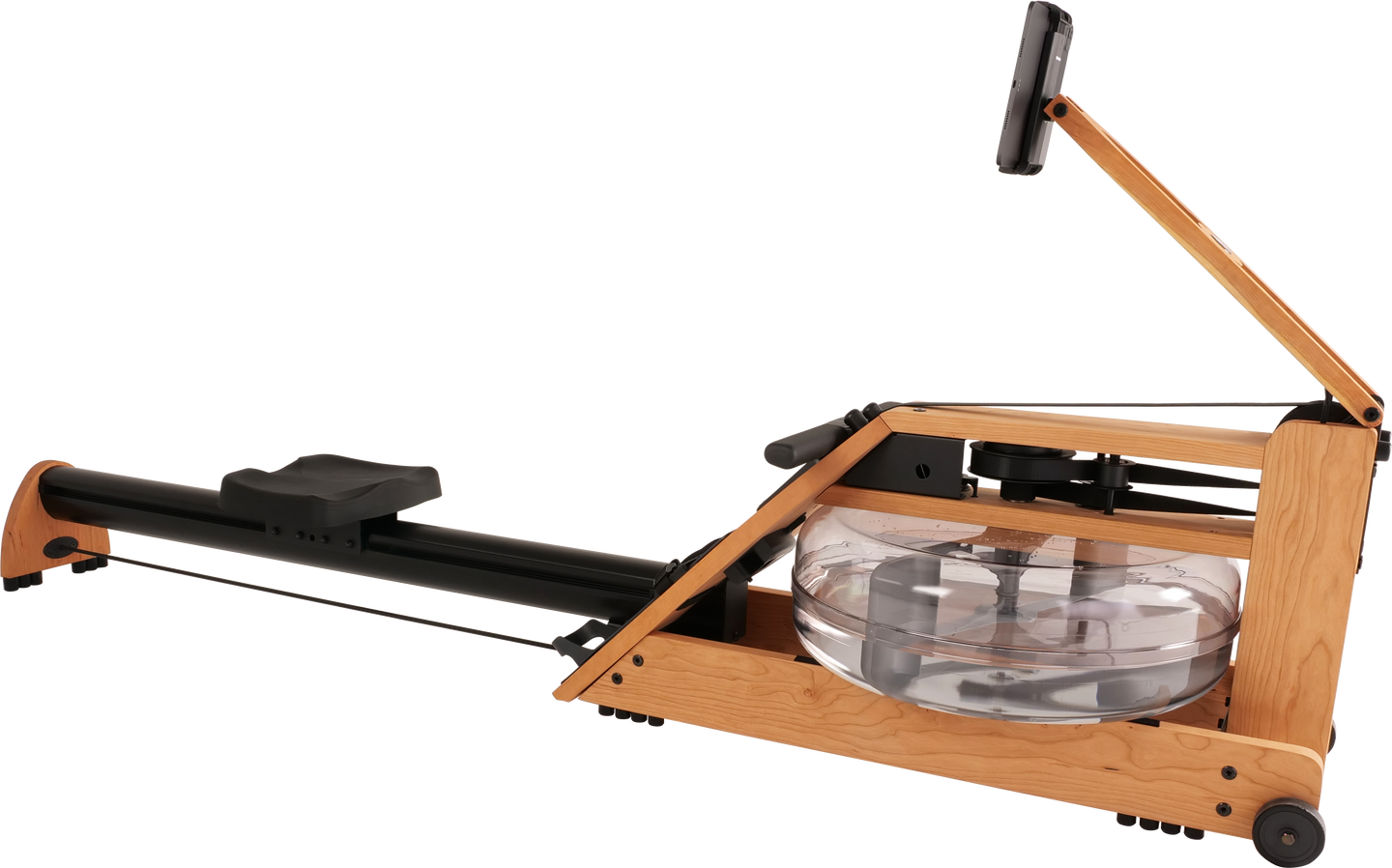 WaterRower HYBRID BLE CHERRY Rowing Machine with arm