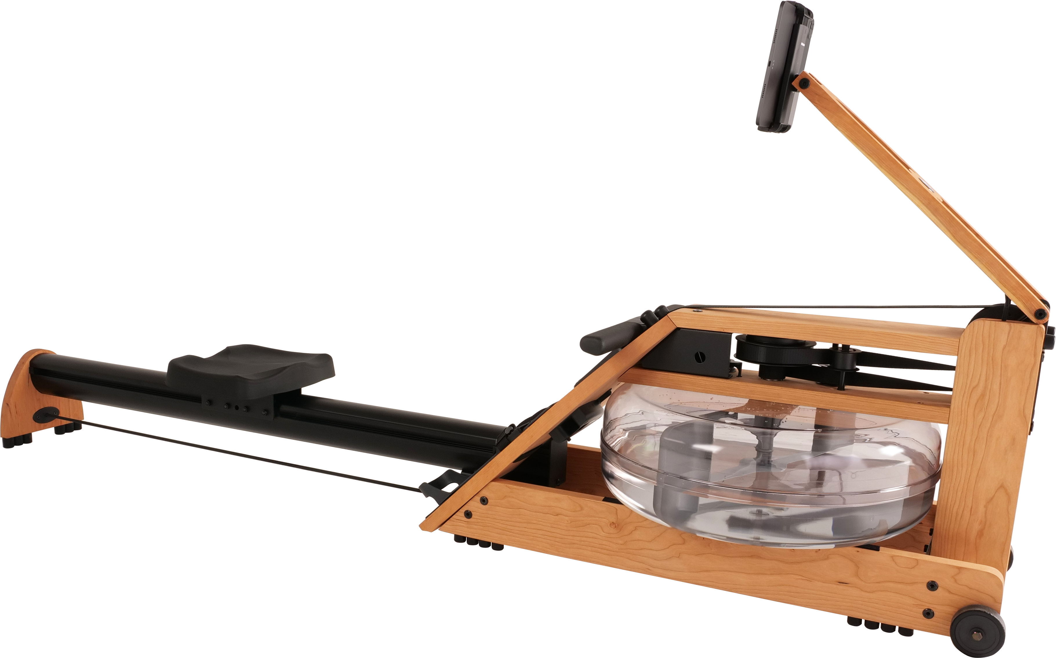 WaterRower HYBRID BLE CHERRY Rowing Machine with arm