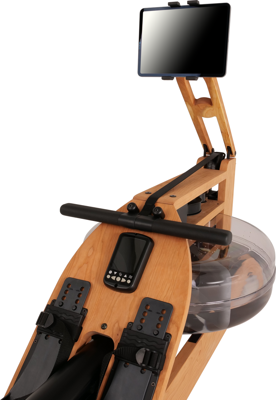 WaterRower HYBRID BLE CHERRY Rowing Machine with arm