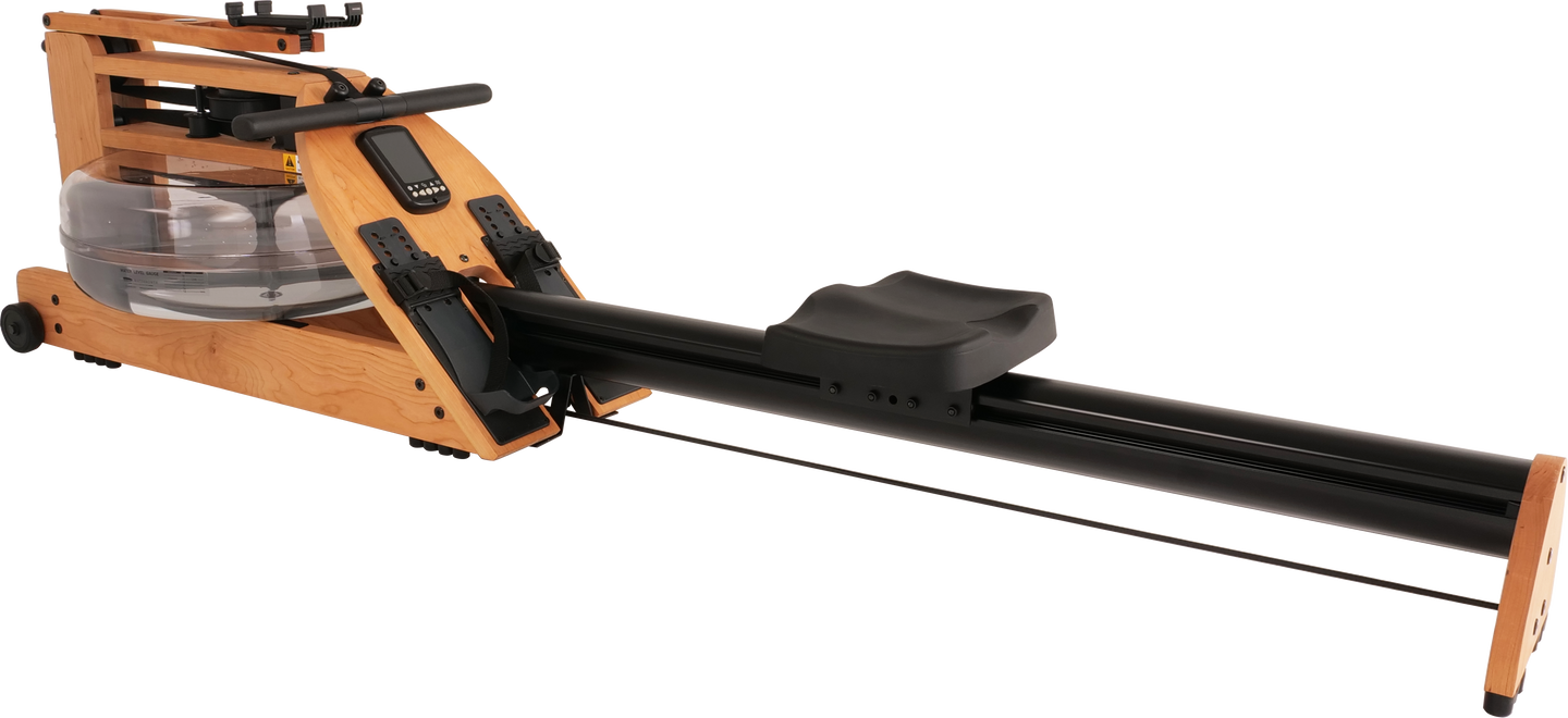 WaterRower HYBRID BLE CHERRY Rowing Machine with arm