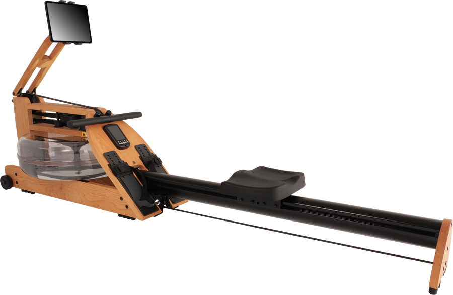 WaterRower HYBRID BLE CHERRY Rowing Machine with arm