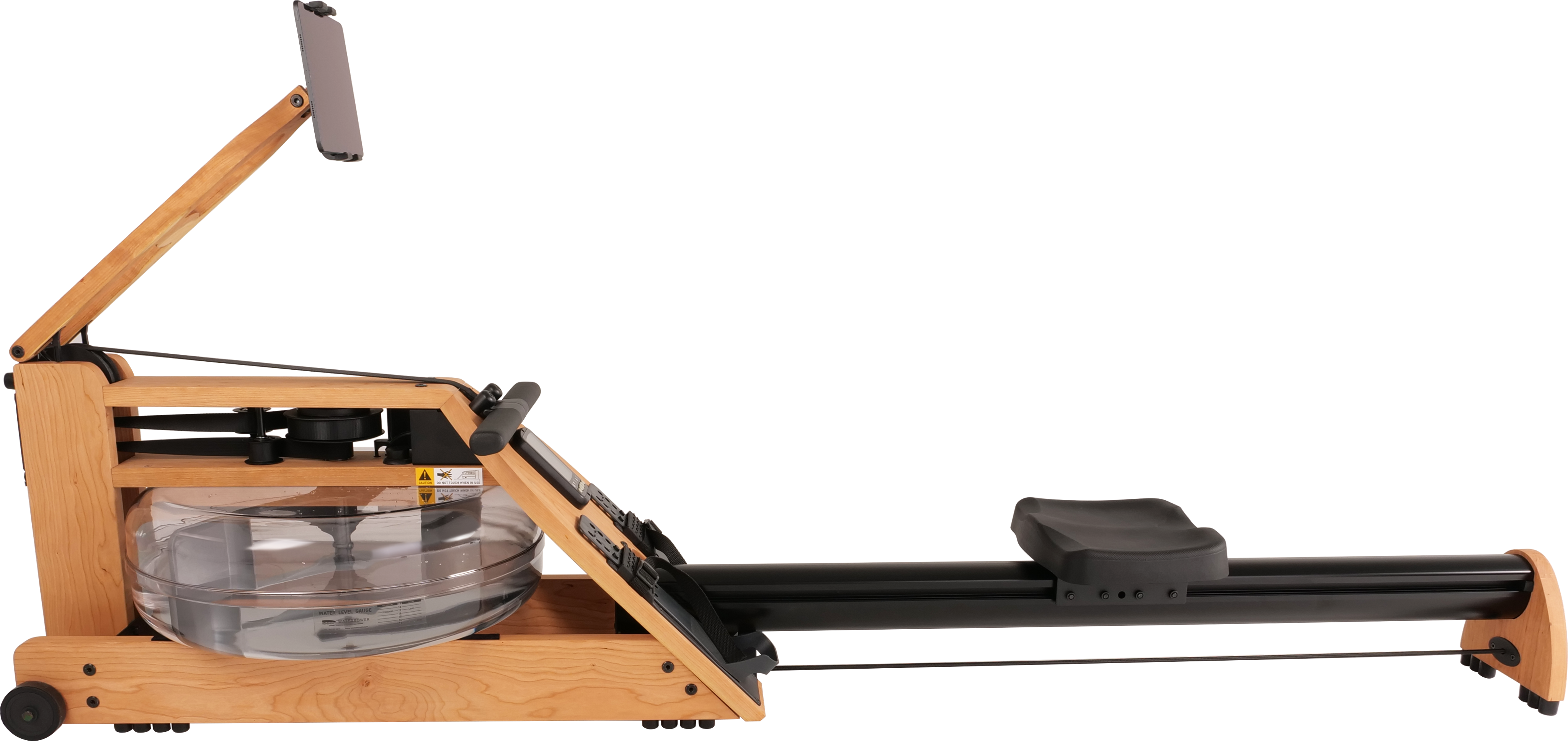 WaterRower HYBRID BLE CHERRY Rowing Machine with arm