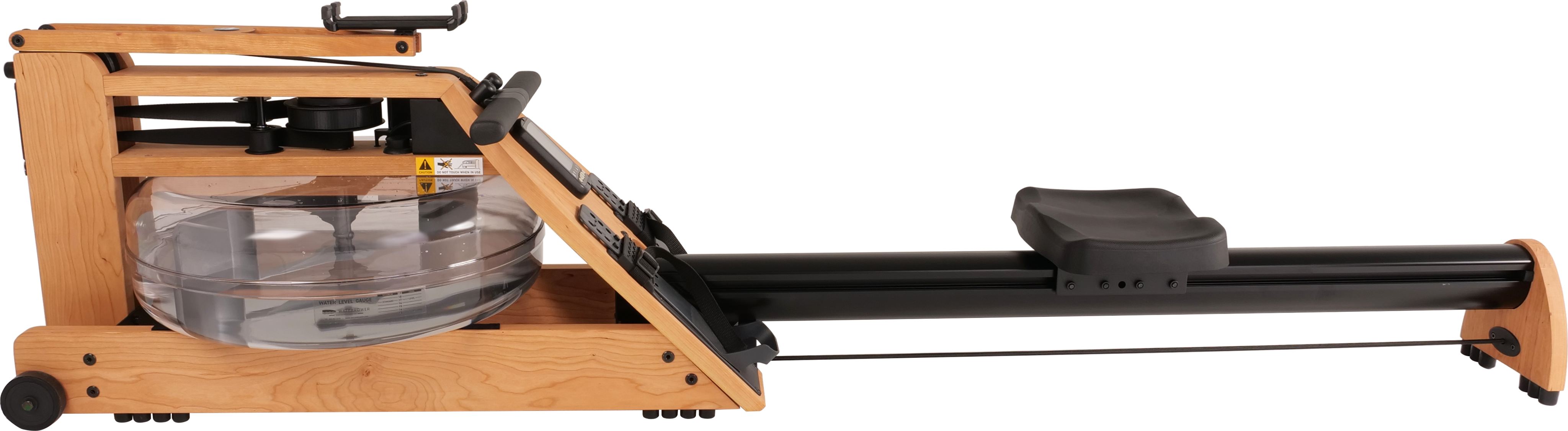 WaterRower HYBRID BLE CHERRY Rowing Machine with arm