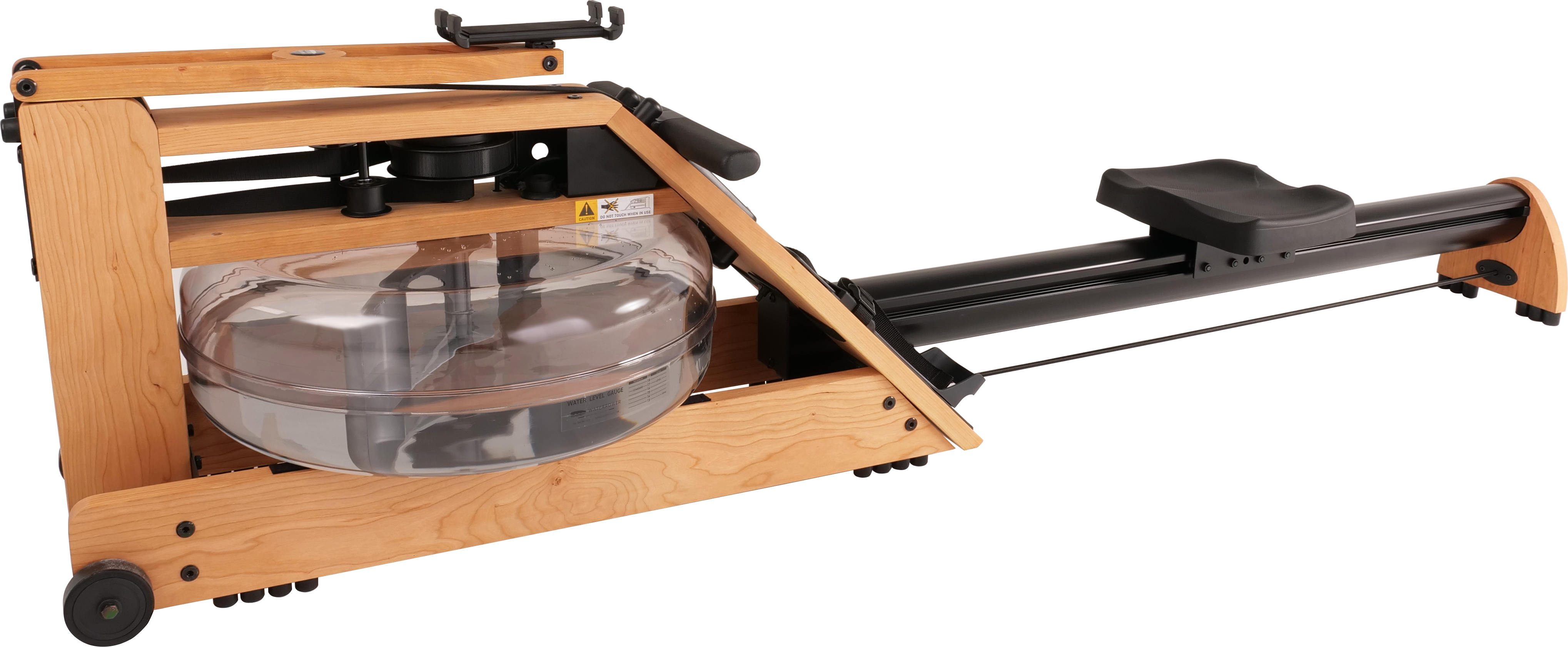 WaterRower HYBRID BLE CHERRY Rowing Machine with arm