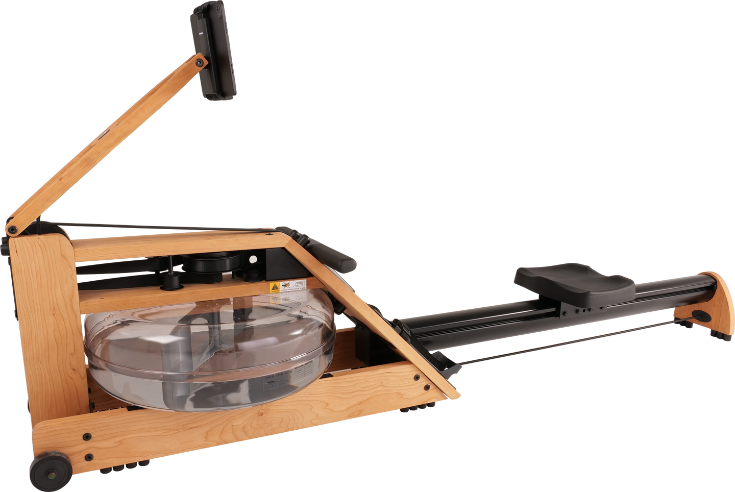 WaterRower HYBRID BLE CHERRY Rowing Machine with arm