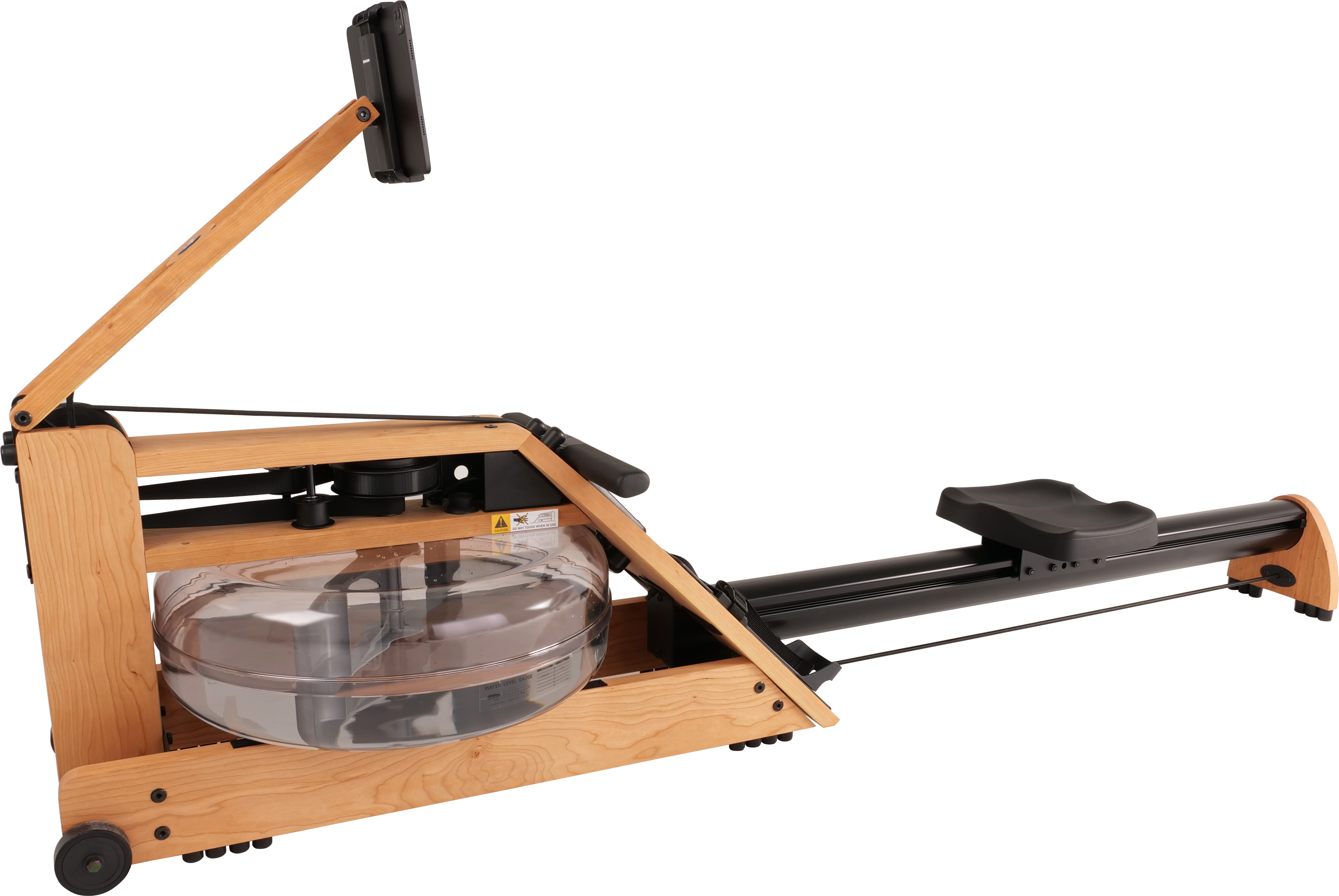 WaterRower HYBRID BLE CHERRY Rowing Machine with arm