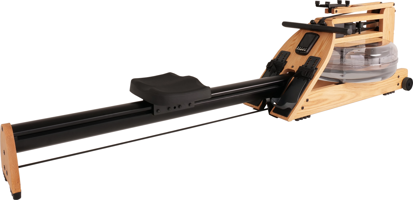 WaterRower HYBRID BLE OAK Rowing Machine with arm