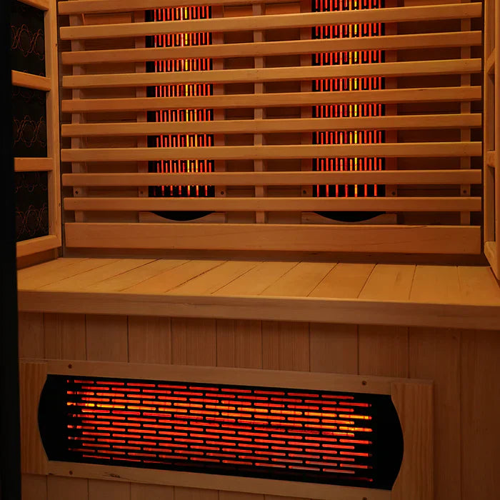 Two-Person Three-in-One Full Spectrum Hybrid Sauna