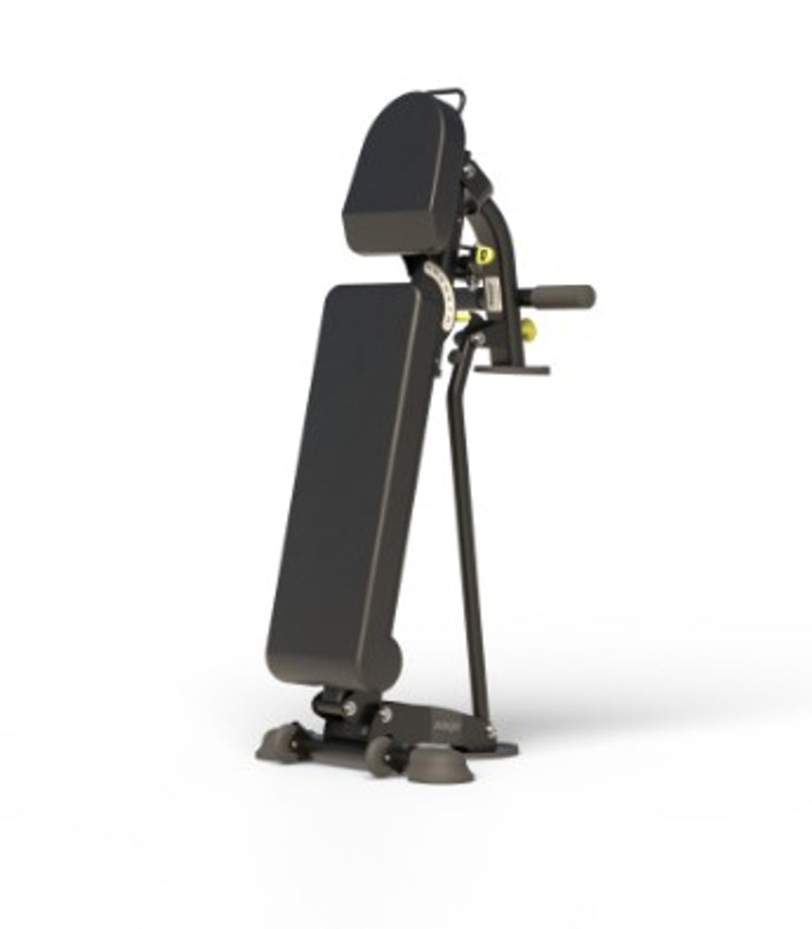 Fitness Hoist HF 5167 7 Position Folding FID Bench - New Matte Black Color