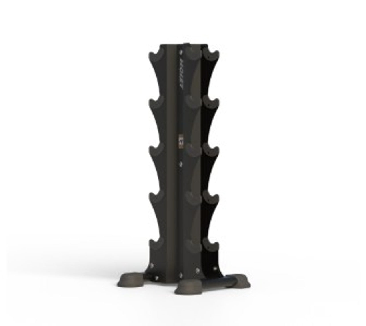 Hoist Fitness HF 5459 - Five Pair Vertical Dumbbell Rack - New Matte Black Color