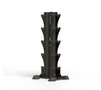 Hoist Fitness HF 5459 - Five Pair Vertical Dumbbell Rack - New Matte Black Color