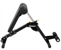 Hoist Fitness HF 4263 Adjustable Ab / Back Hyper Extension - New Matte Black Color