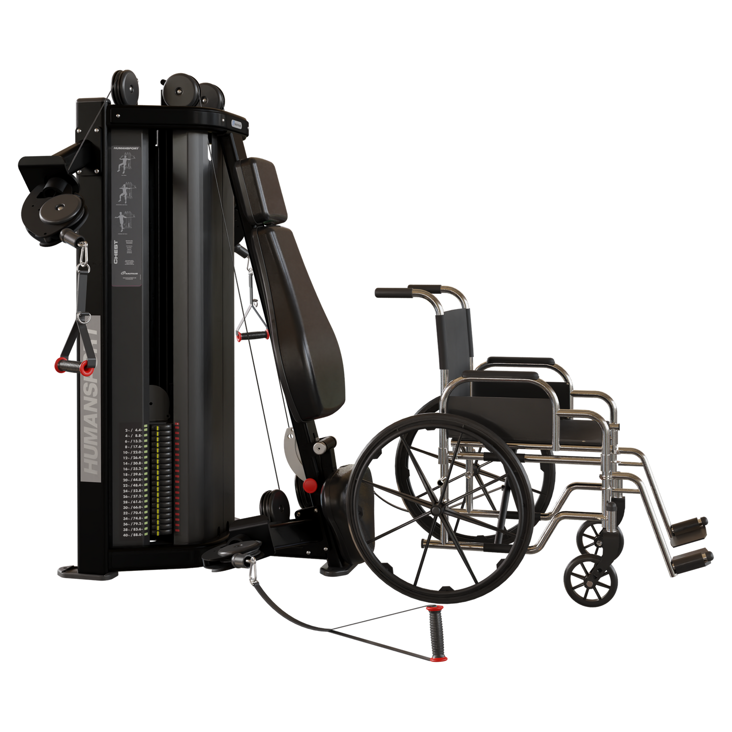 Nautilus HumanSport Hombro Pecho