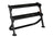 Hoist Fitness 48" Horizontal Dumbbell Rack HF 5461-48 - New Matte Black Color