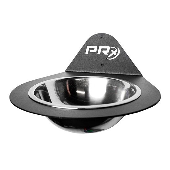 PRx Chalk Bowl mounted on a gym wall with chalk inside