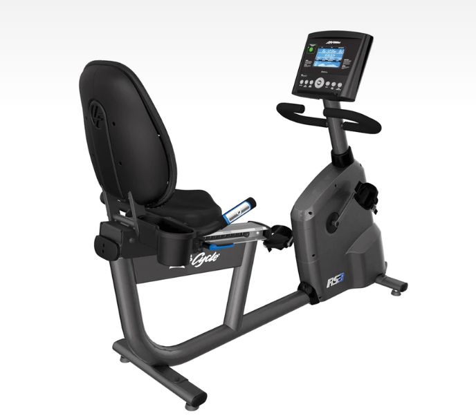 Bicicleta estática Life Fitness RS3 Lifecycle con consola Go