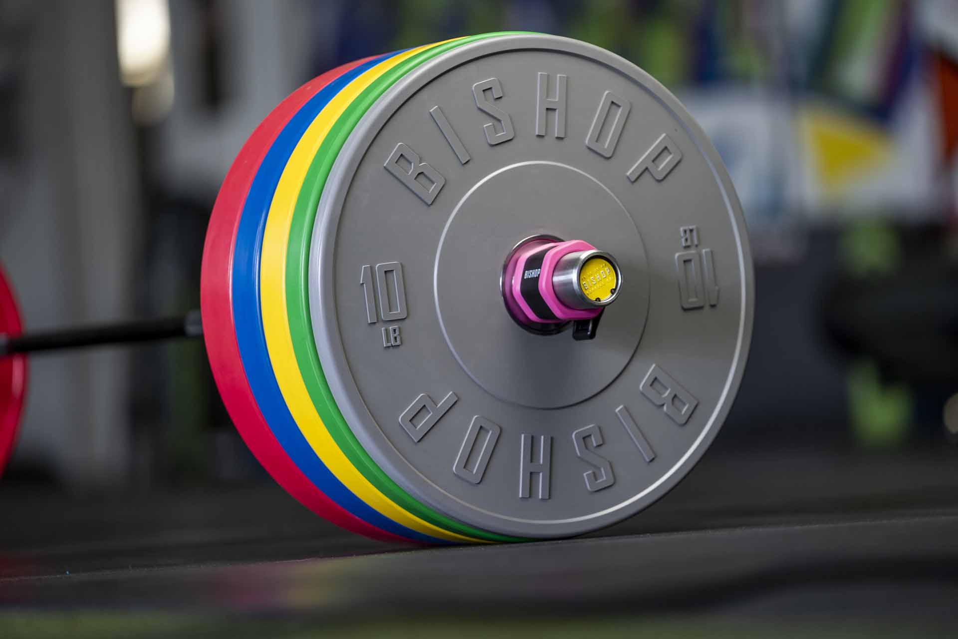Rubber Olympic Barbell Collars