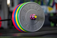 ゴム製オリンピックバーベルカラー