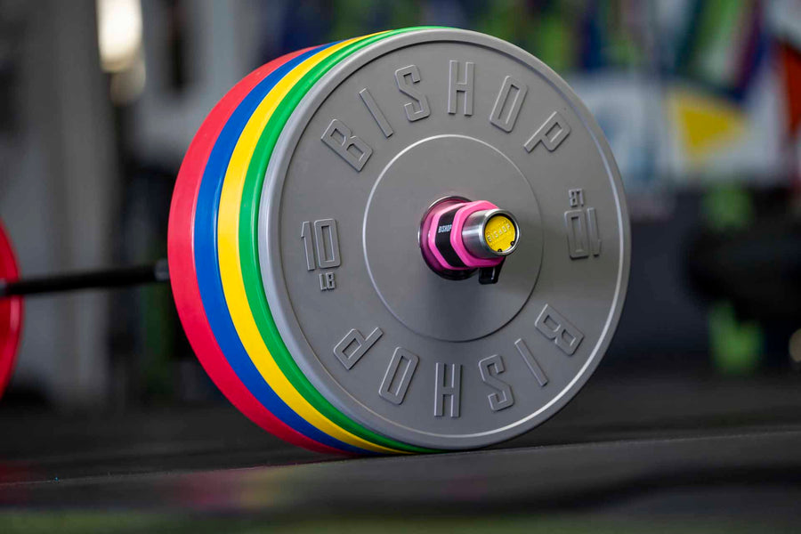Rubber Olympic Barbell Collars