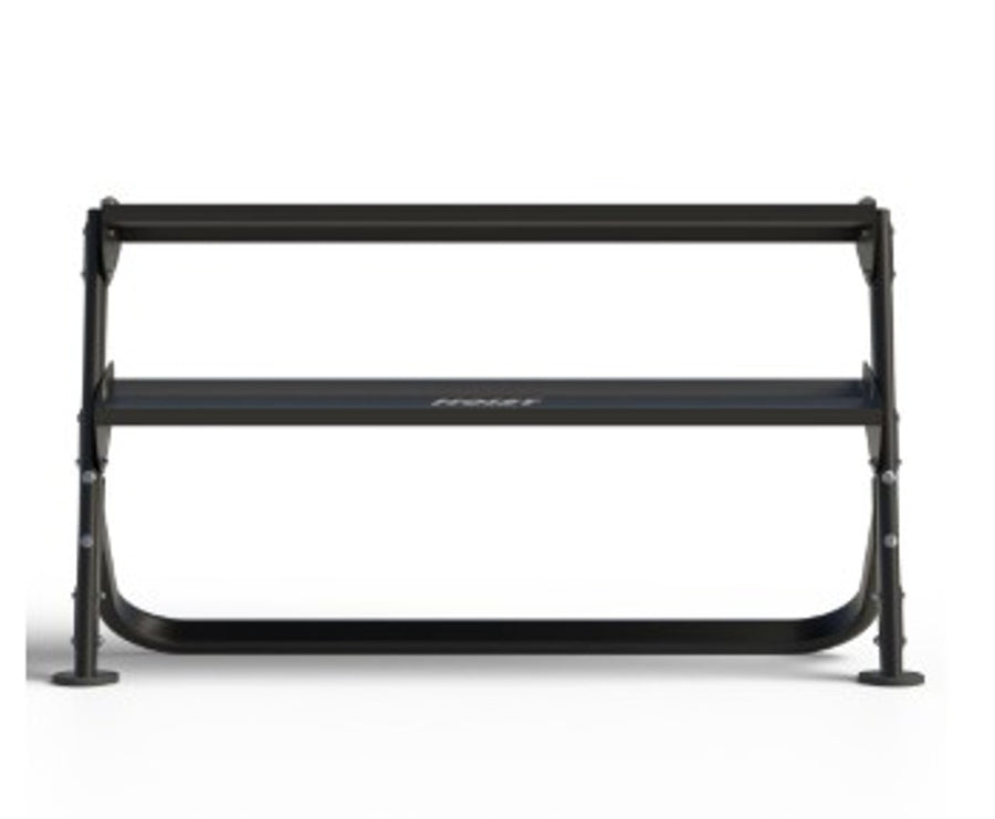 Hoist Fitness 60" Horizontal Dumbbell Rack HF 5461-60 - New Matte Black Color