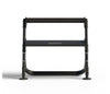 Hoist Fitness 36" Horizontal Dumbbell Rack HF 5461-36 - New Matte Black Color