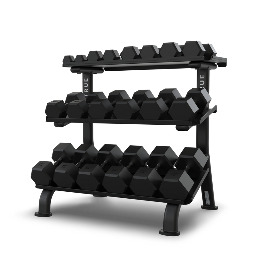FS-24 3-Tier Flat Tray Dumbbell Rack
