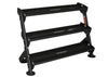 Hoist Fitness 48" Horizontal Dumbbell Rack HF 5461-48 - New Matte Black Color
