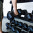 Angled view of the PRx 42 inch dumbbell rack showing its slim depth