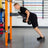 PRx Axis Pad set at an incline angle for standing press work