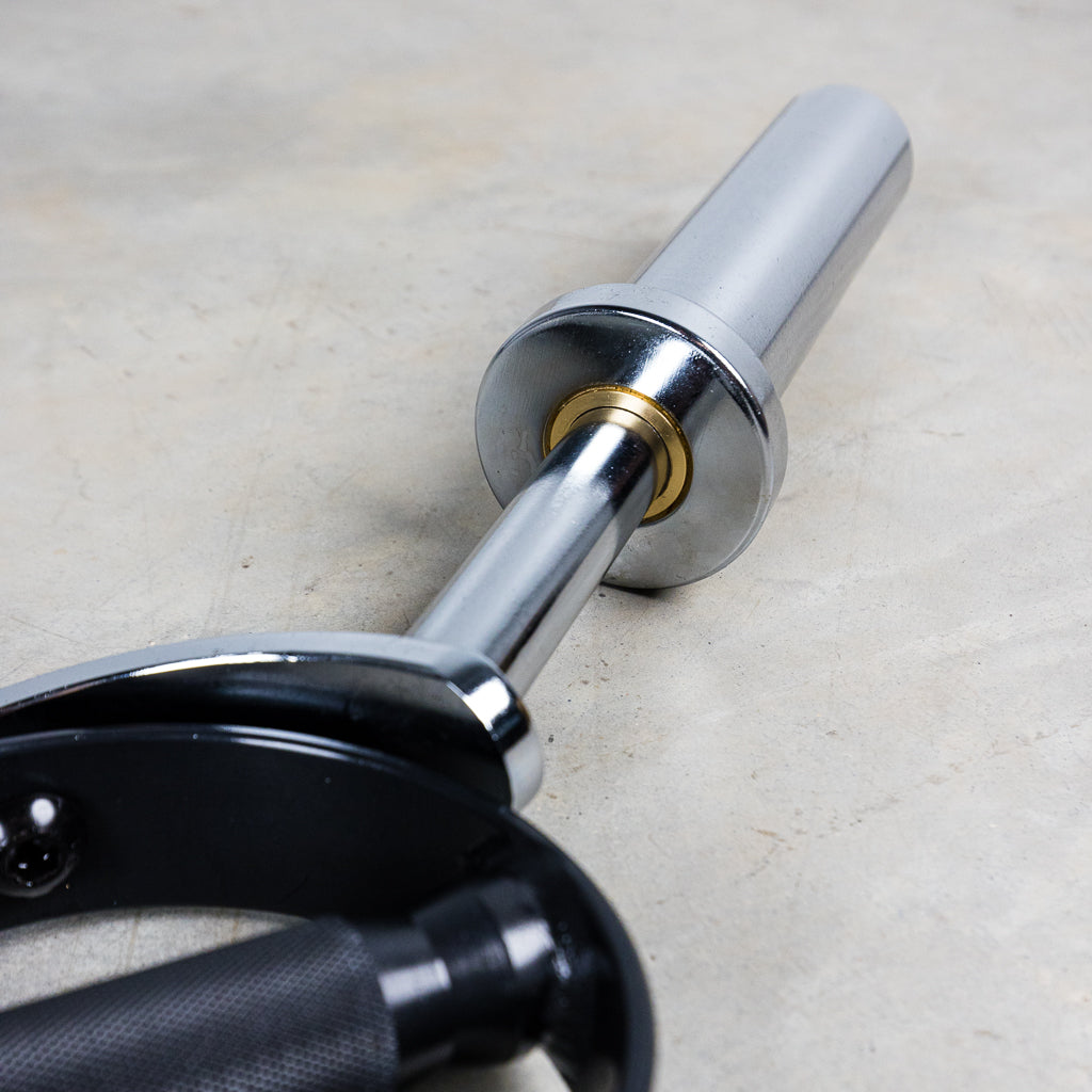 PRx SupraCurl Barbell frame and sleeve detail