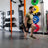 Athlete performing a Nordic curl using the PRx Leg Roller Attachment