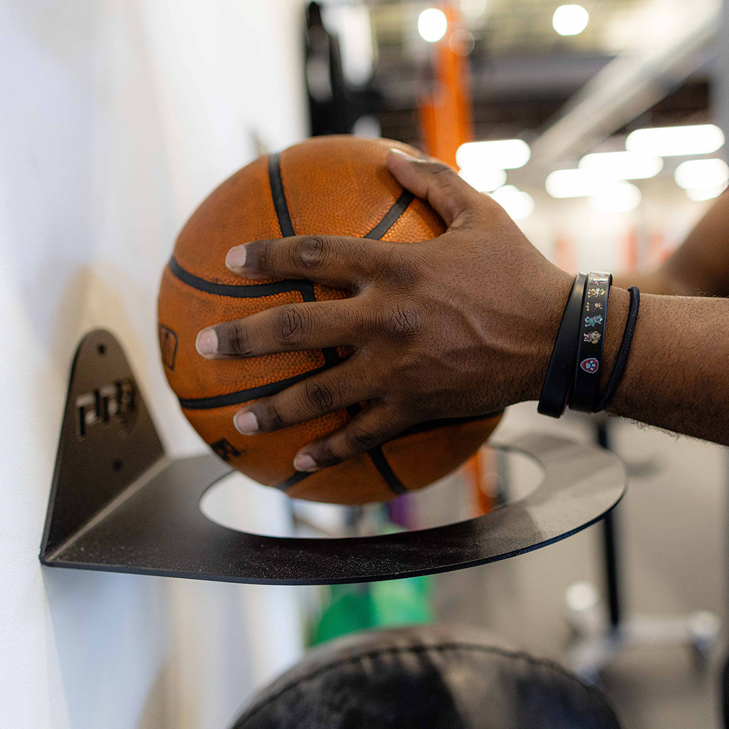 Close view of the PRx ball storage cradle opening