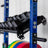 Kettlebells on the flat shelf configuration of the Build Limitless Storage Shelf