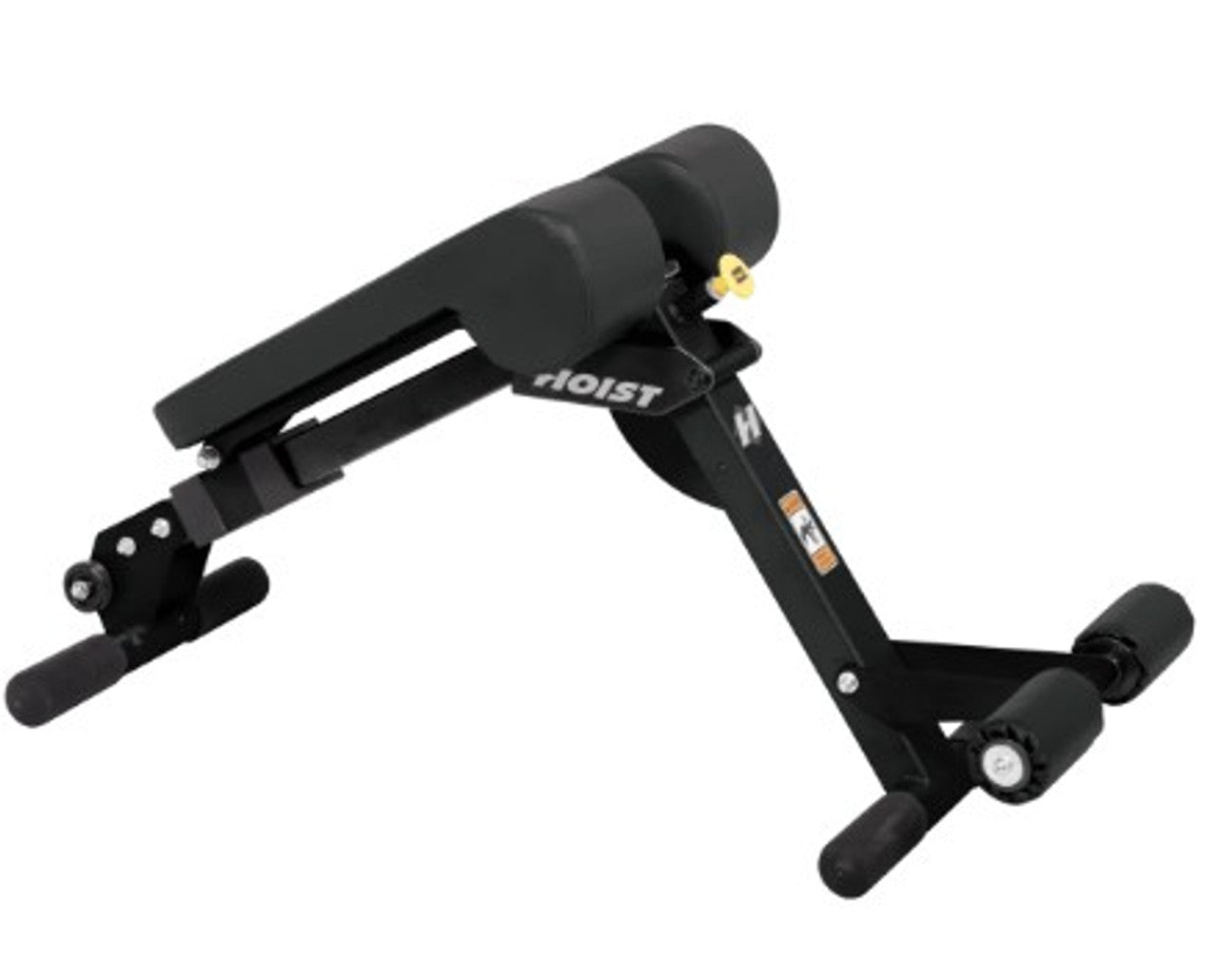 Hoist Fitness HF 4263 Adjustable Ab / Back Hyper Extension - New Matte Black Color