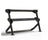 Hoist Fitness 60" Horizontal Dumbbell Rack HF 5461-60 - New Matte Black Color