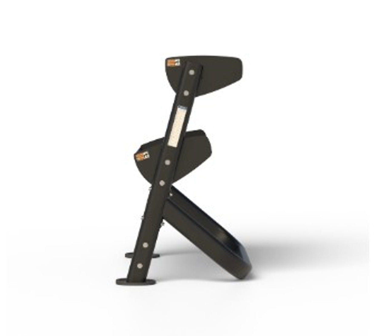 Hoist Fitness 36" Horizontal Dumbbell Rack HF 5461-36 - New Matte Black Color