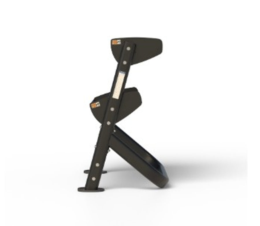 Hoist Fitness 36" Horizontal Dumbbell Rack HF 5461-36 - New Matte Black Color