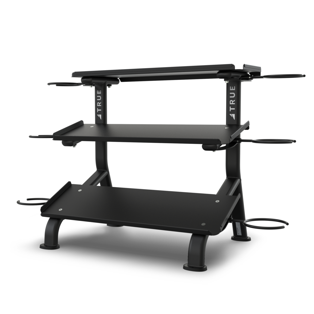 FS-24 3-Tier Flat Tray Dumbbell Rack
