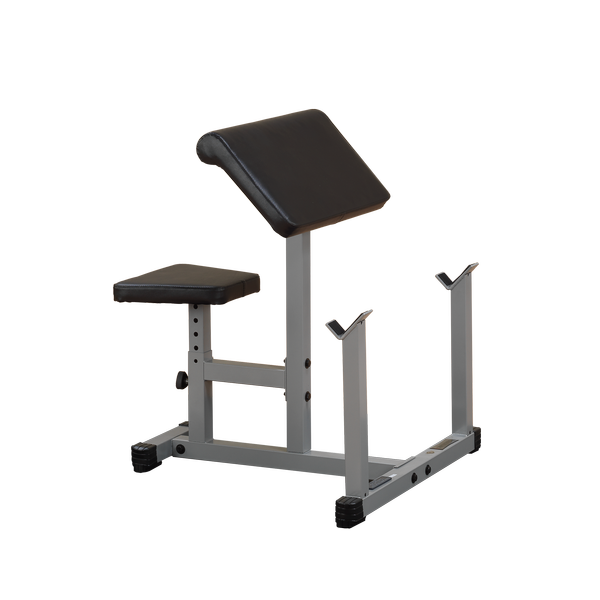 Powerline Preacher Curl Bench, with Adjustable Seat and Extra Wide Base