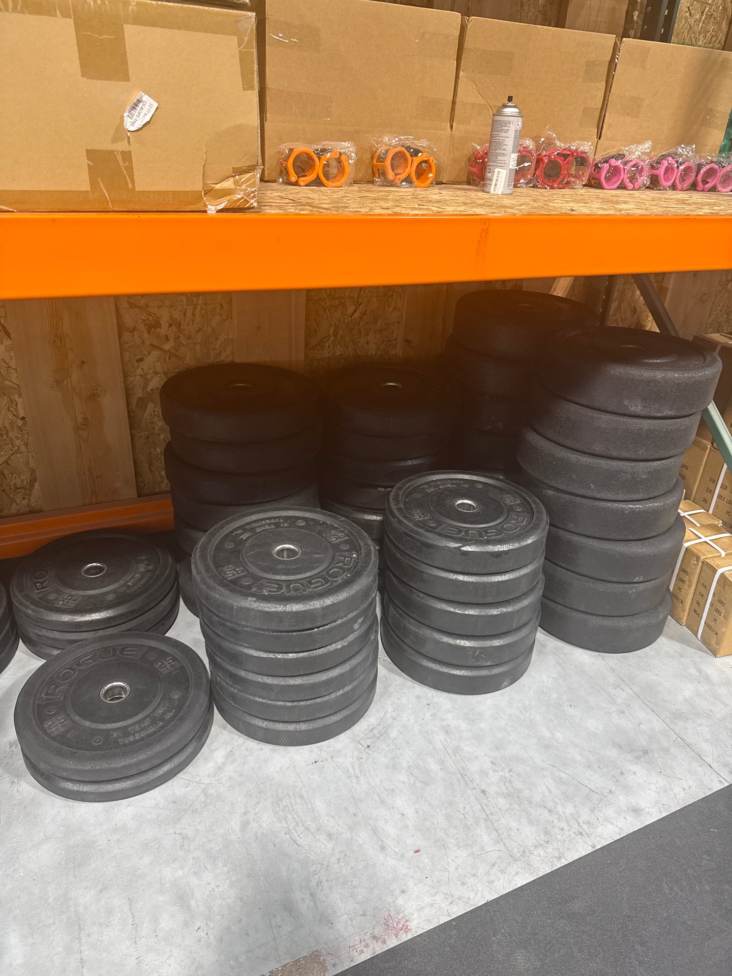Used Hi-Temp Bumper Plates