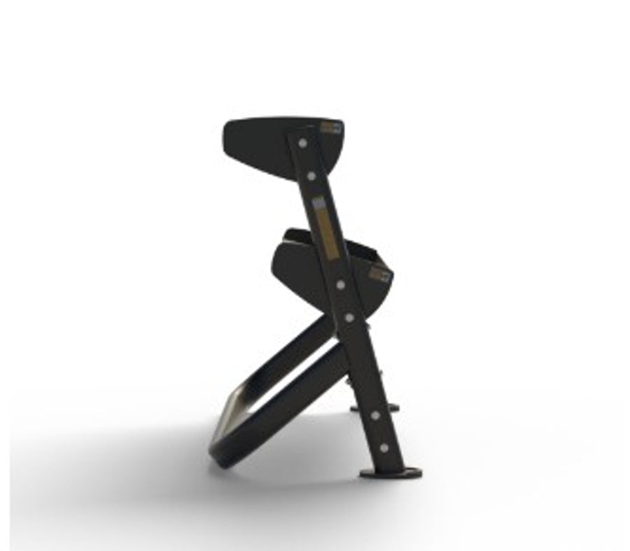 Hoist Fitness 60" Horizontal Dumbbell Rack HF 5461-60 - New Matte Black Color