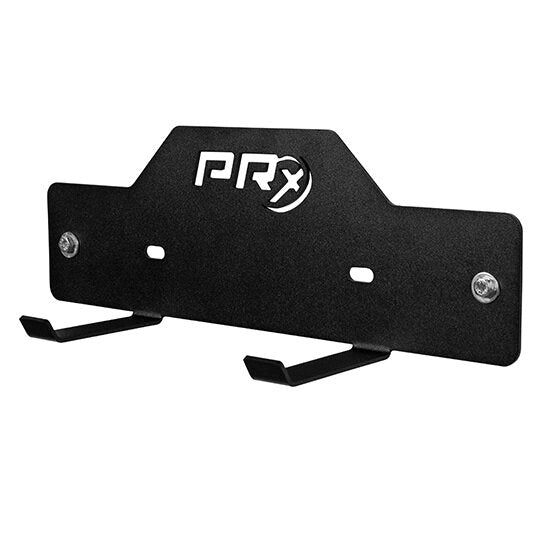 PRx Savannah Bar Storage mounted on a wall holding a Savannah bar