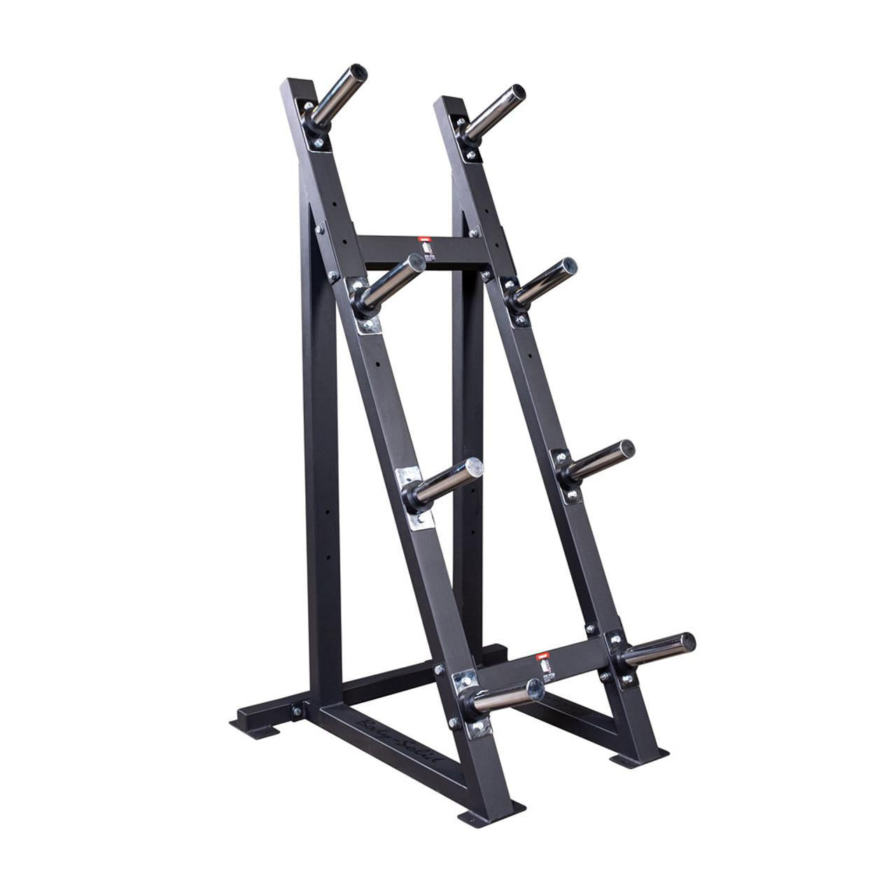 Body-Solid High Capacity Olympic Plate Rack