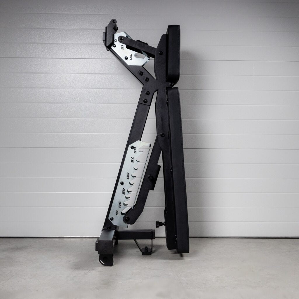 PRx Razortooth Weight Bench Sharkskin PVC pad detail