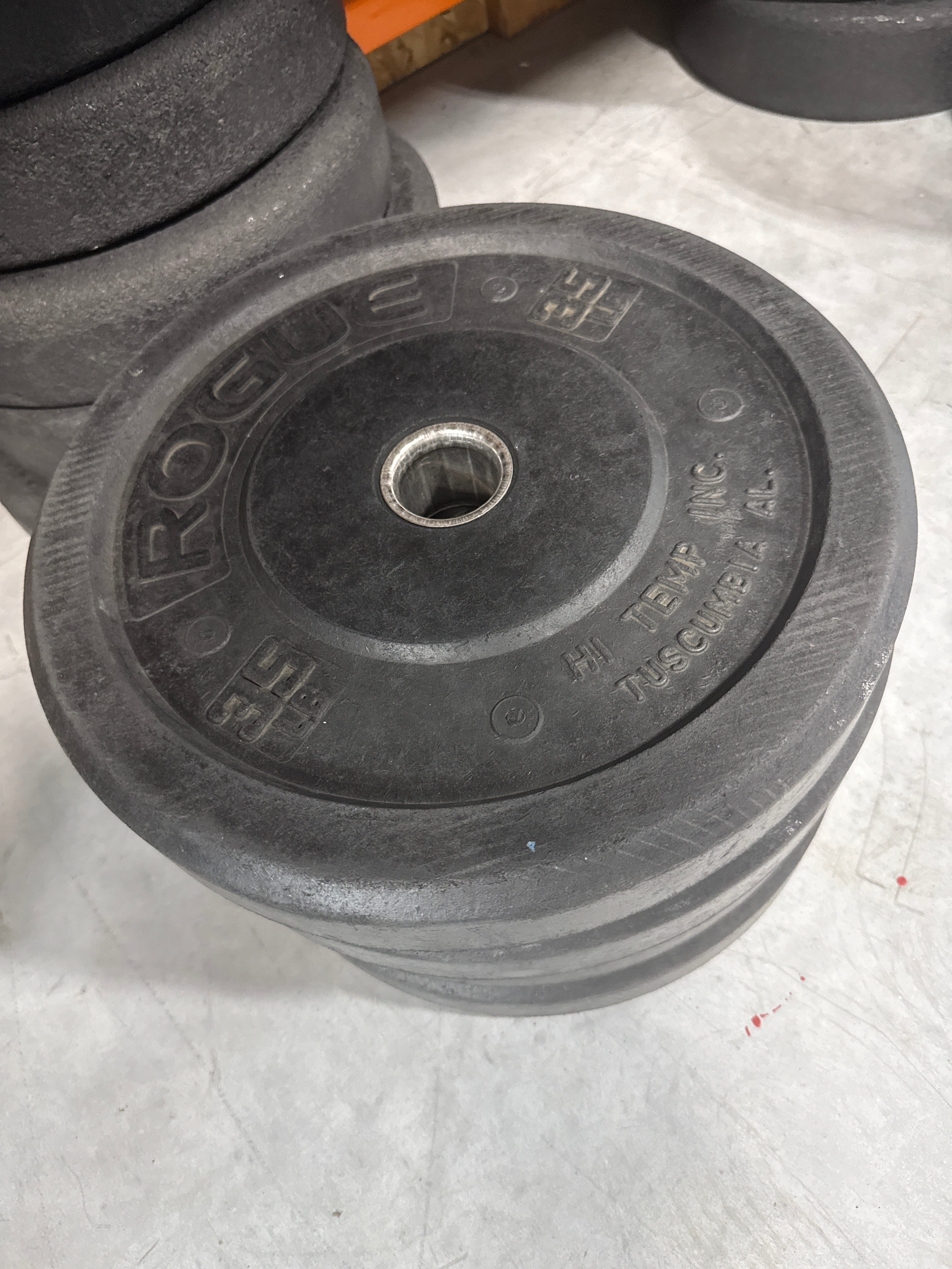 Used Bumper Plates (Hi-Temp)