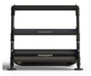 Hoist Fitness 36" Horizontal Dumbbell Rack HF 5461-36 - New Matte Black Color