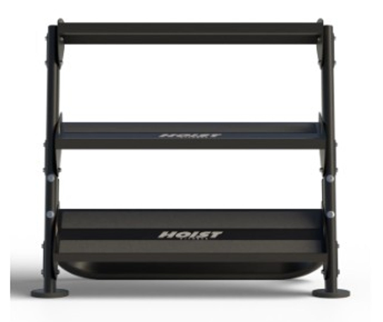 Hoist Fitness 36" Horizontal Dumbbell Rack HF 5461-36 - New Matte Black Color