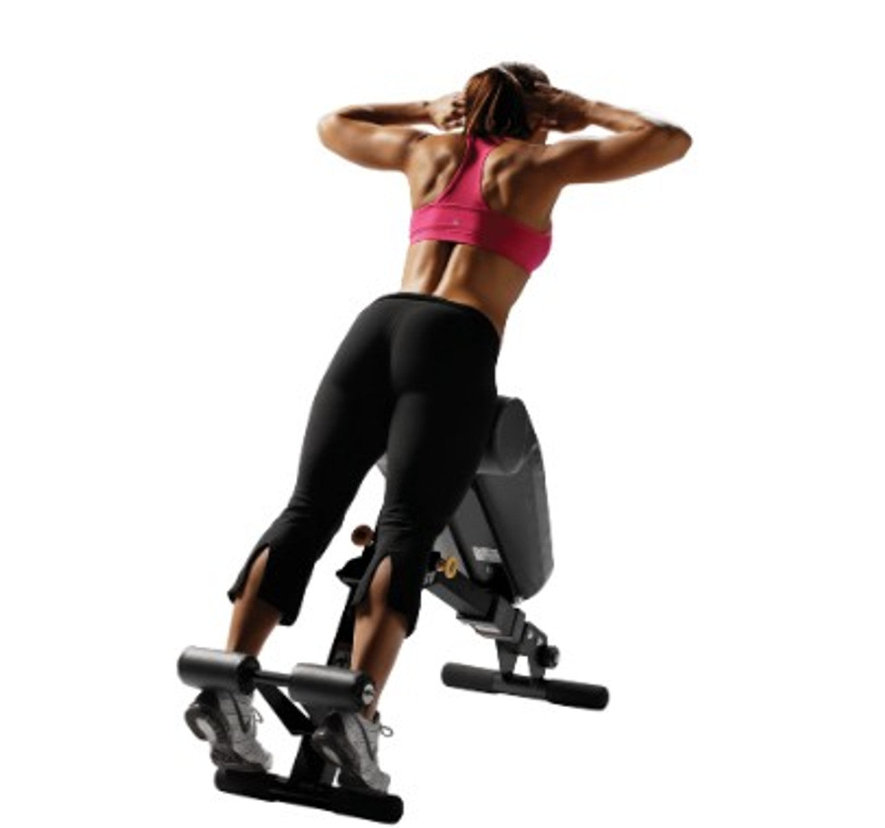 Hoist Fitness HF 4263 Adjustable Ab / Back Hyper Extension - New Matte Black Color