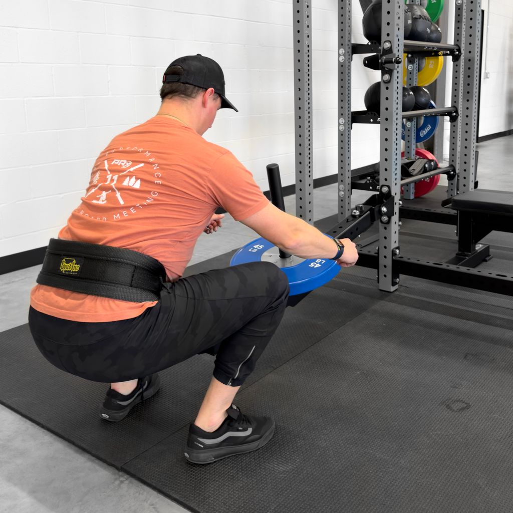 PRx Profile Belt Squat with the included Spud Inc. belt