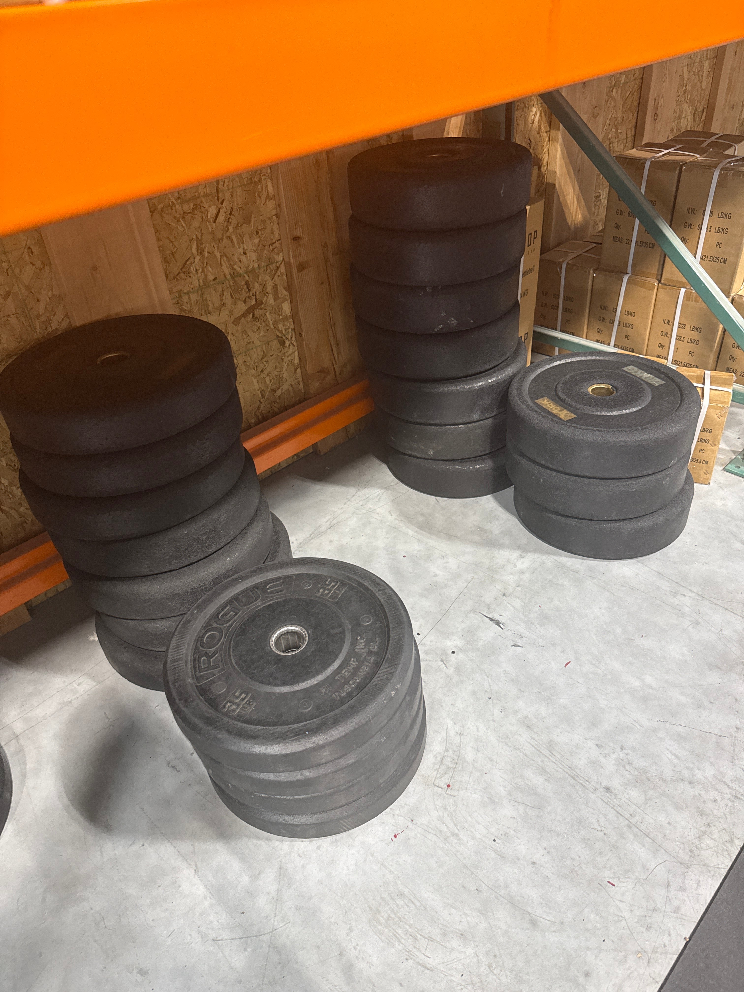 Used Bumper Plates (Hi-Temp)